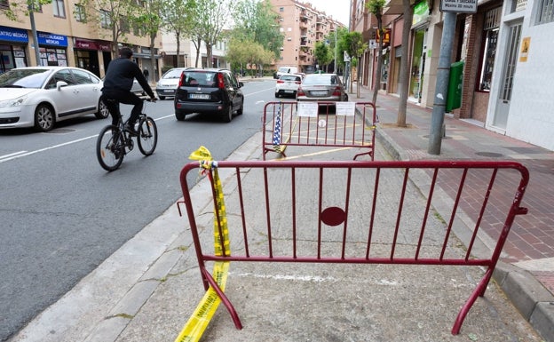 Logroño tramita obras para la ampliación de las aceras en Siete Infantes, Somosierra y Santa Isabel