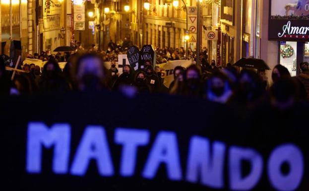 Las plataformas llevan a las calles de Logroño su protesta contra las eólicas