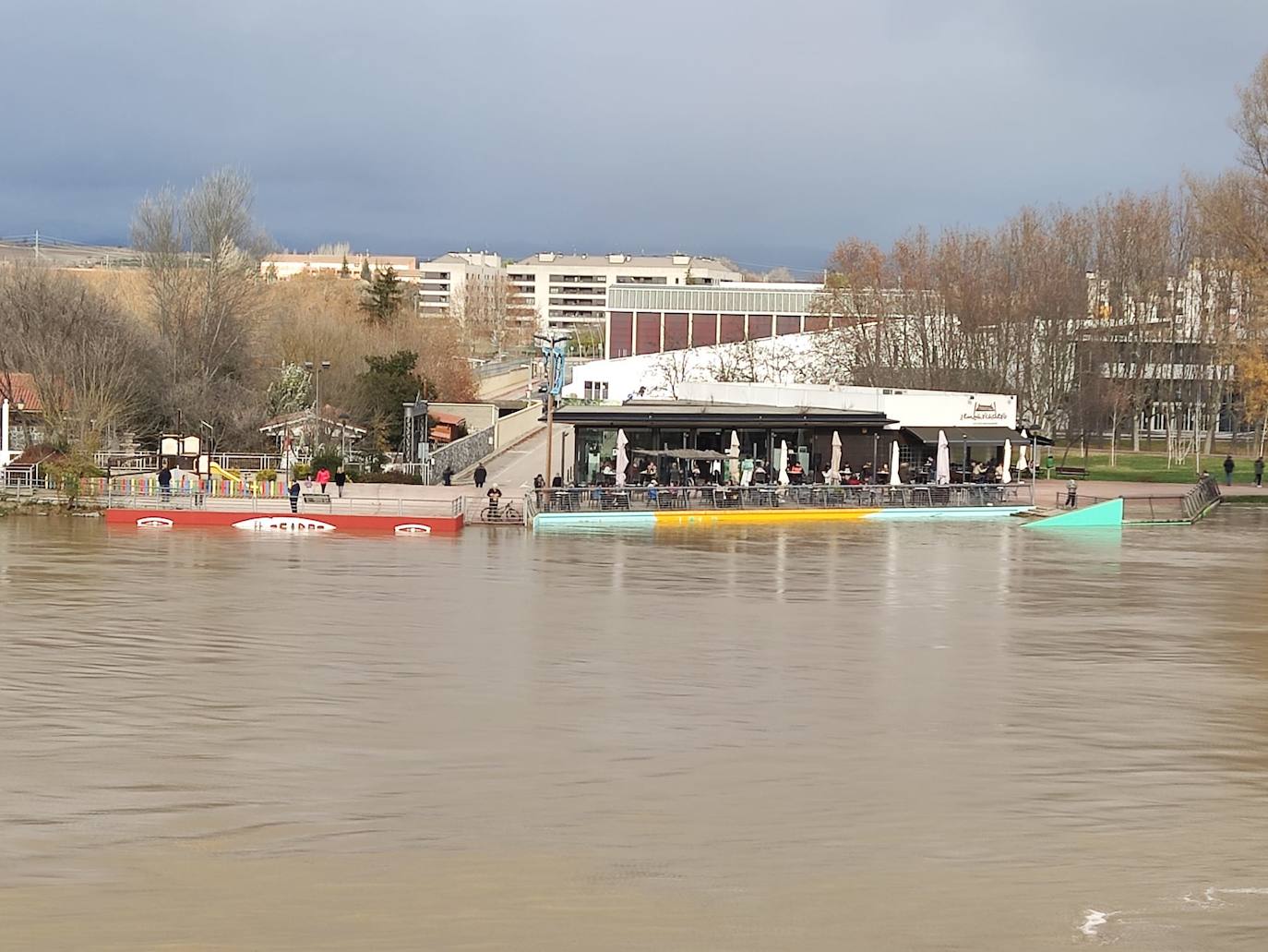 Los daños causados en Logroño