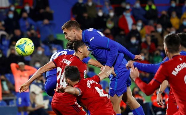 Poveda saca al Getafe de la zona roja en el 93'