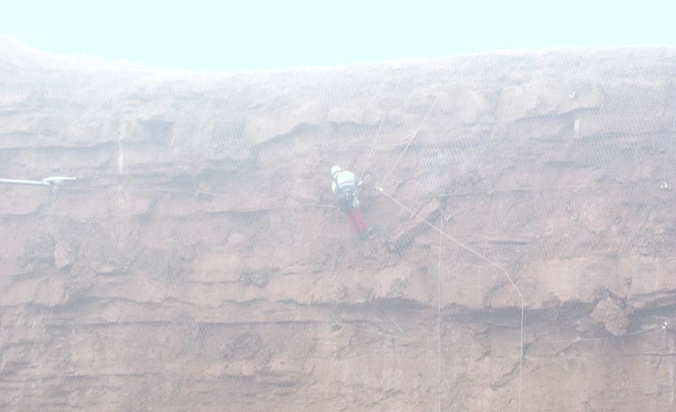 Cierre por mantenimiento del acceso por Peñaescalera en Nájera