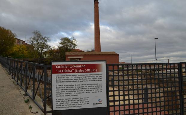 El yacimiento de la Clínica de Calahorra recibirá 67.521 euros en inversiones