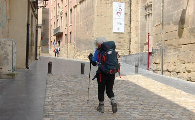 Los peregrinos del Camino de Santiago reciclaron este verano casi 9 toneladas de envases a su paso por La Rioja