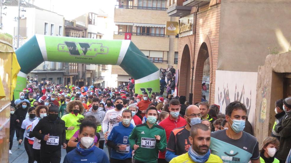 Cuatrocientos corredores, en la San Silvestre de Alfaro