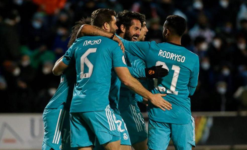 El Real Madrid cicatriza la herida en Alcoy