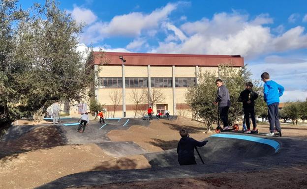 Abierto el 'pump track' de Lardero