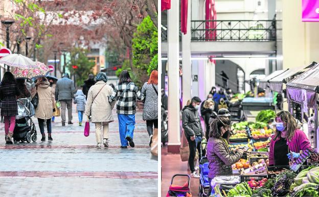 La plaza de abastos y las Cien Tiendas confían en despegar con los fondos europeos
