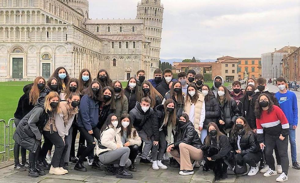 Los alumnos del IES Villegas de Nájera viajan a Italia