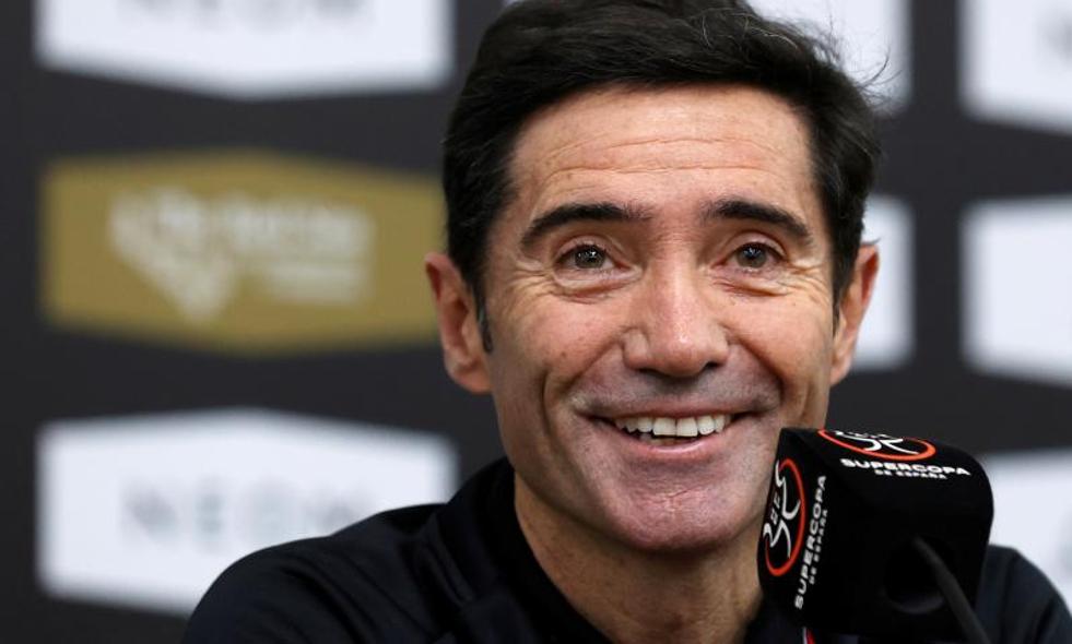 Marcelino: «Sería un éxito tremendo ganar al Madrid»