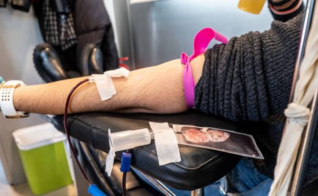 Alivio de donaciones de sangre en La Rioja