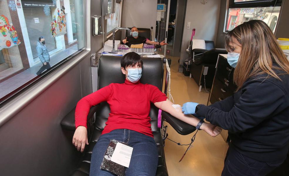 Alivio de donaciones de sangre en La Rioja