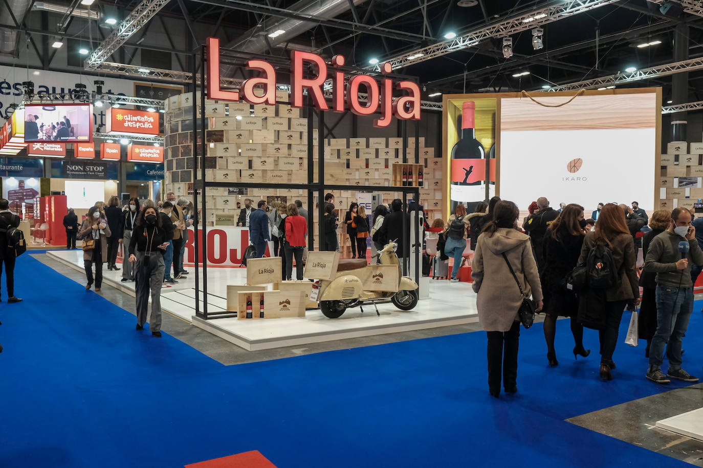 La Rioja inaugura su stand en la feria de turismo FITUR