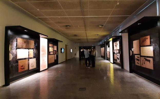 La Casa de las Ciencias expone calcos y láminas únicos del 'Arte rupestre en el arco mediterráneo'