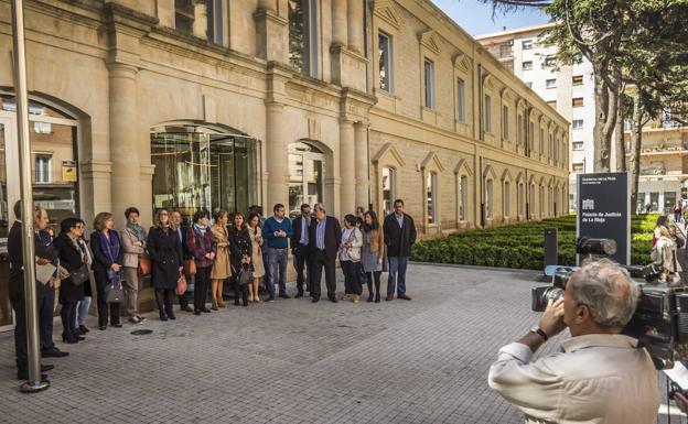 La actividad en los juzgados riojanos cae al mínimo por la huelga de letrados de la Administración de Justicia