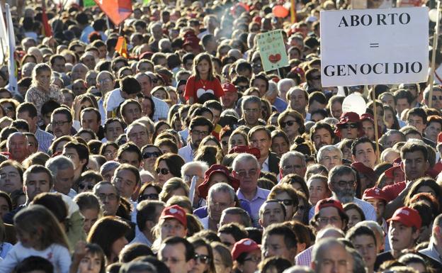 El Congreso aprueba castigar con cárcel el acoso a las clínicas abortistas