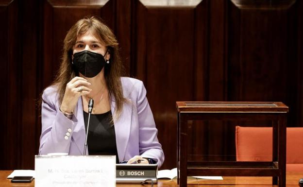 Borràs se niega a dimitir y carga las culpas sobre Aragonès