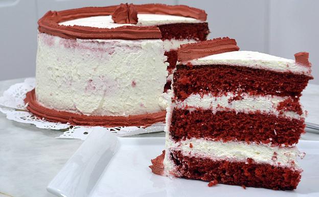 La receta de Javier Romero: tarta terciopelo rojo para San Valentín