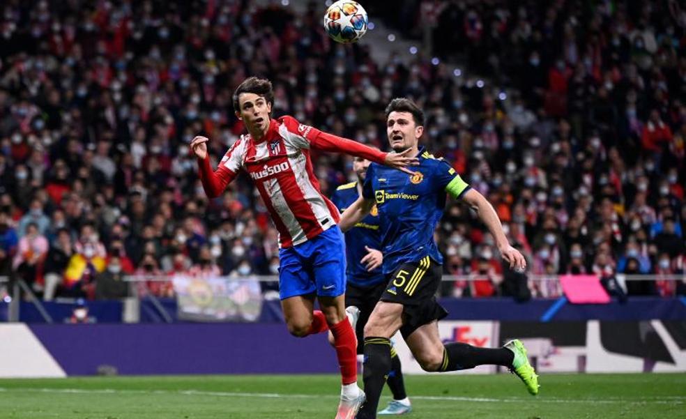 El Atlético deja escapar vivo al Manchester United