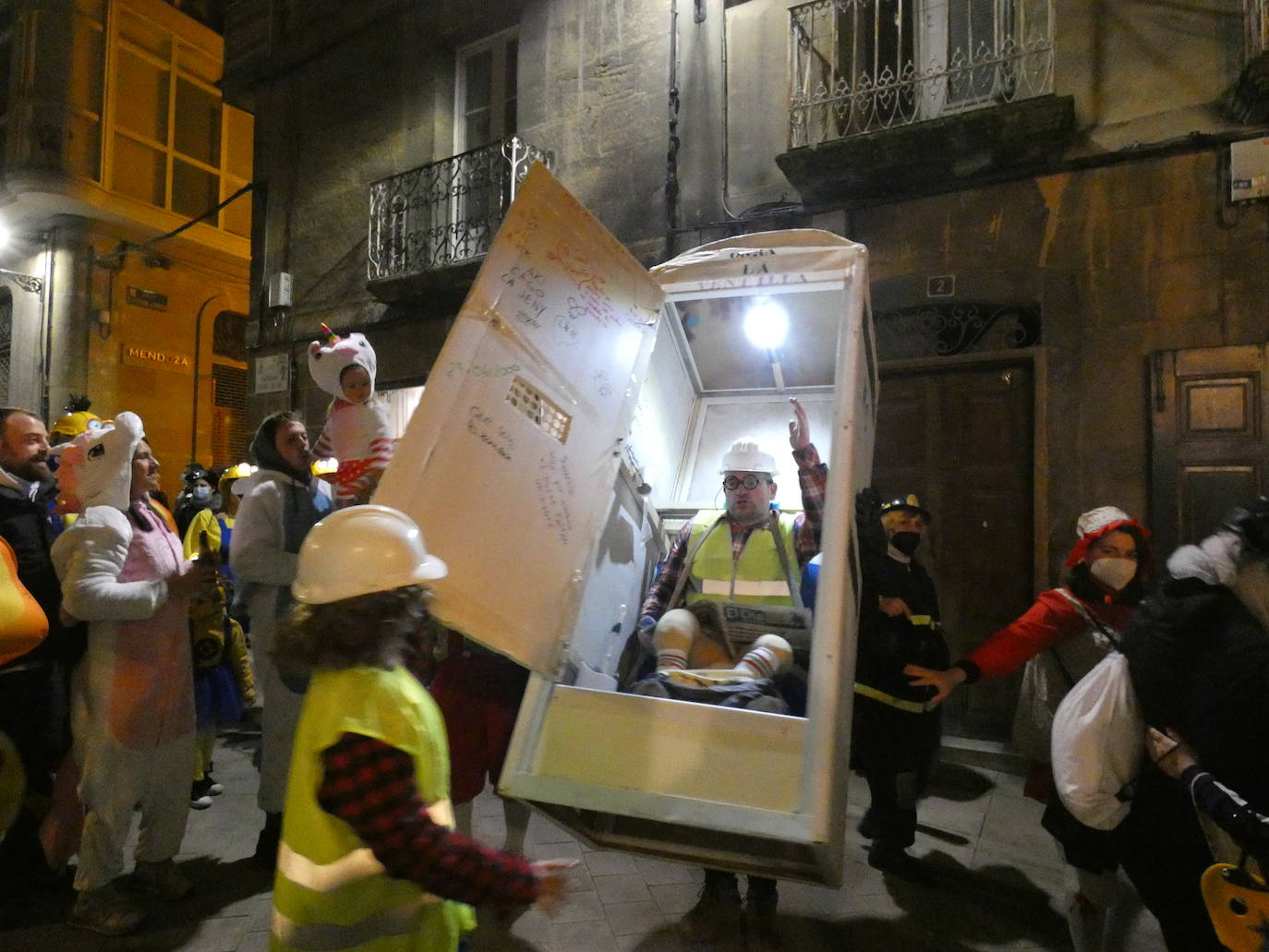 Haro se divierte con el Carnaval