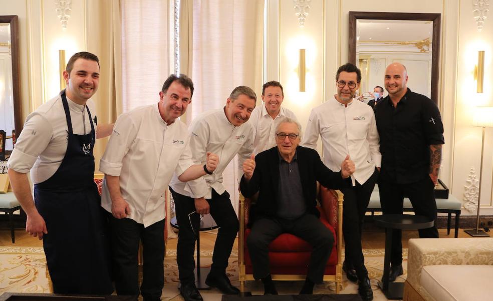 Robert De Niro: «Estos chefs crean algo increíble»