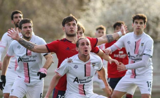 El Osasuna B acentúa el bache que atraviesa el Racing Rioja