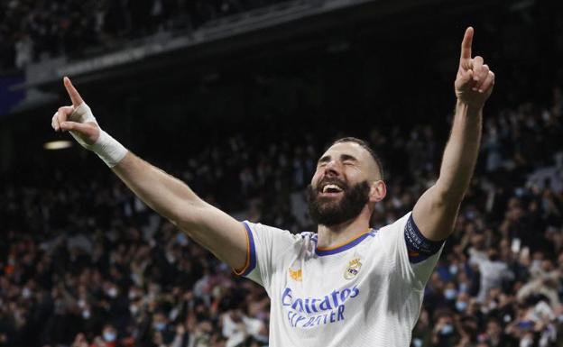 Benzema le recuerda a Mbappé quién es el rey