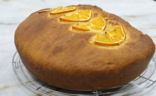 La receta de Javier Romero: pan dulce de naranja