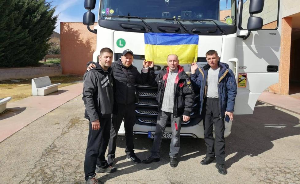 La ayuda riojana viaja hacia Polonia por carretera y por transferencia bancaria