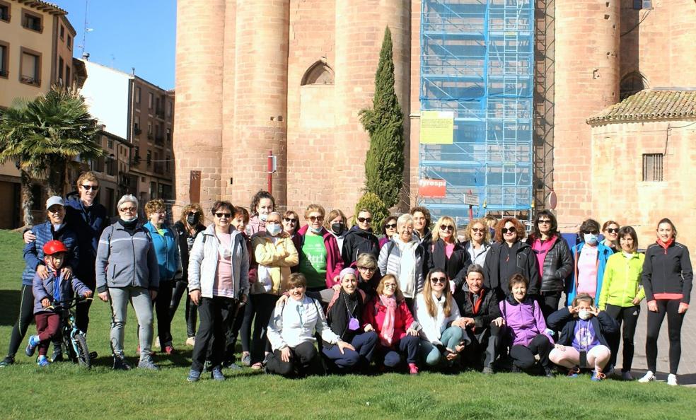 Las mujeres de Nájera estrenaron su marcha