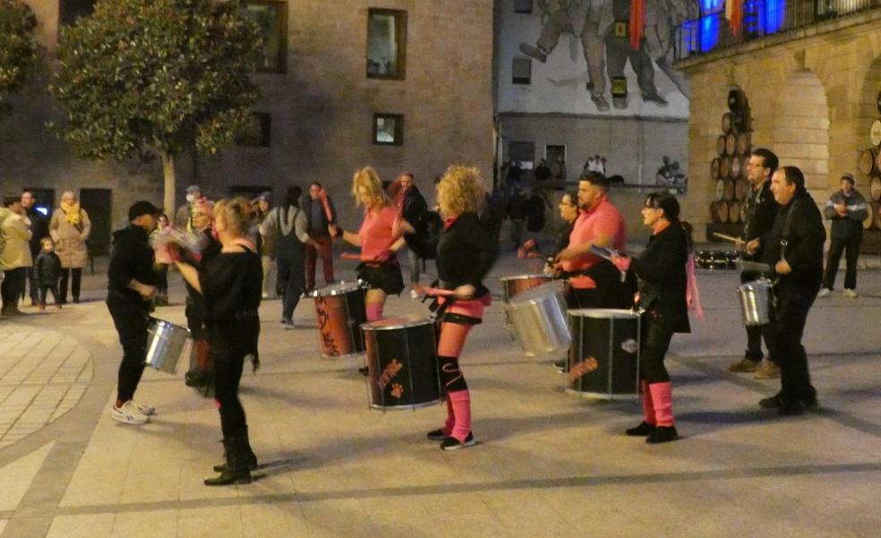 Las jarreras se reivindican a ritmo de batucada