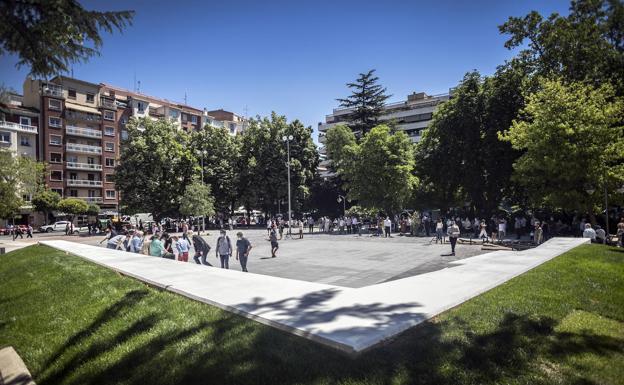Detenido un hombre por vender droga en el parque Gallarza de Logroño