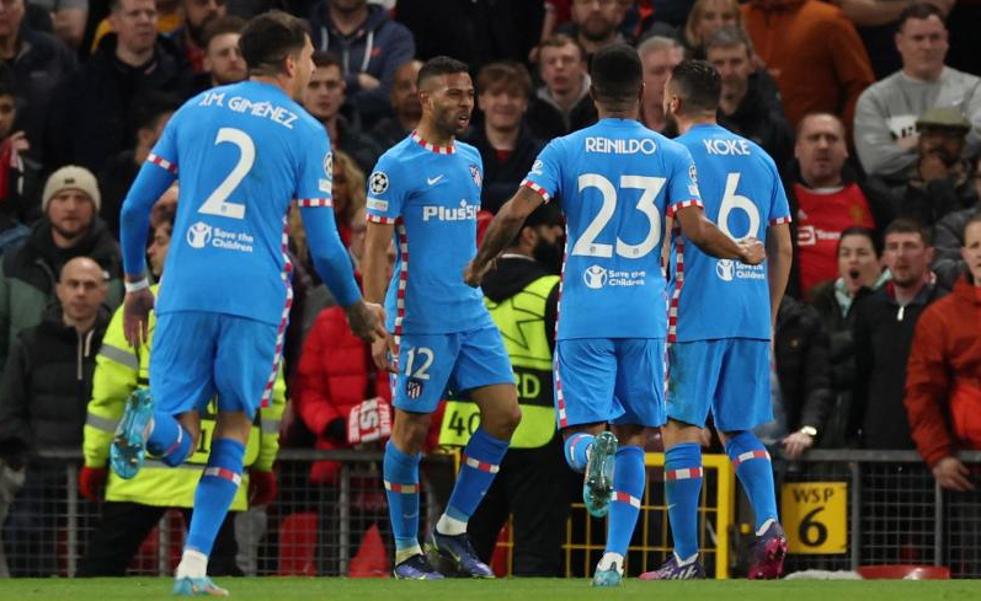 El Atlético más genuino toma Old Trafford