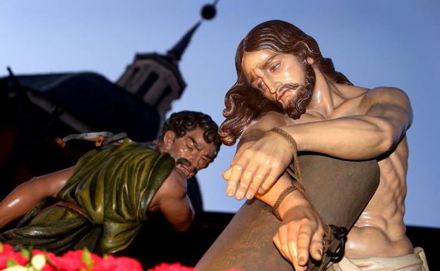 El vía crucis de la Flagelación, tradición el Martes Santo