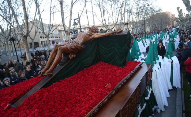 Procesión de las Siete Palabras y el Silencio, la cita de Escolapios