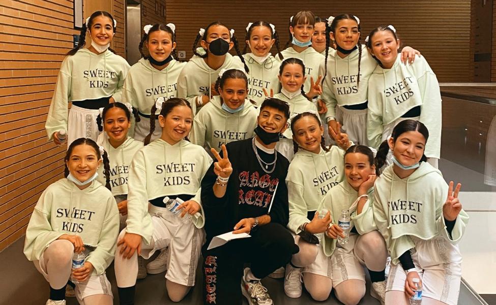 Los pequeños campeones alfareños, en el Nacional de Danza de Burgos