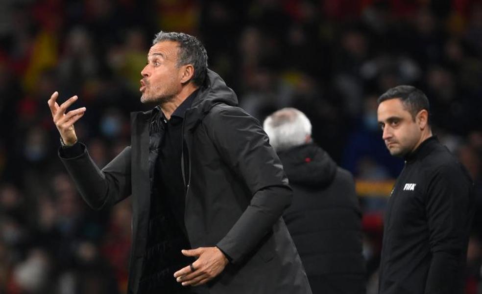 Luis Enrique: «Estoy contento de las dificultades que nos han puesto»