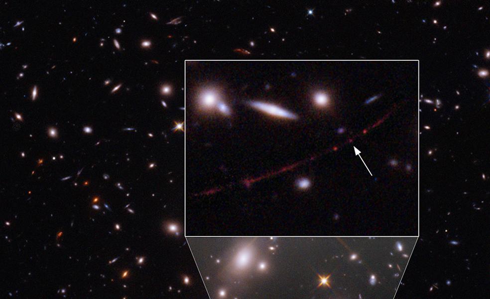 Eärendel se convierte en la estrella más lejana jamás observada