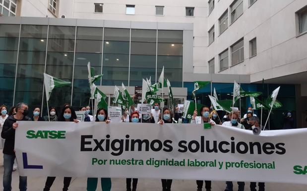 Las enfermeras y fisioterapeutas reivindican más personal y medios para mejorar la asistencia sanitaria riojana