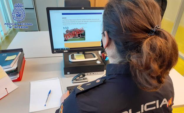 Detenido en Castellón por alquilar viviendas 'fantasma' de Logroño en Internet