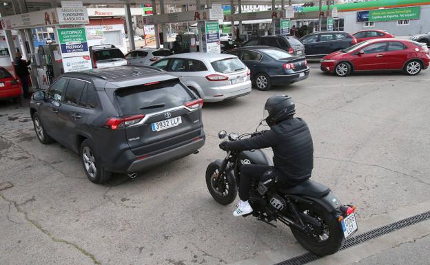 Calma en las gasolineras tras la tempestad