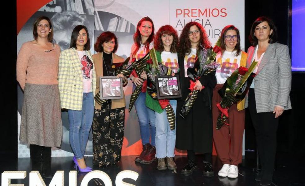 Carmen Calvo dice en Logroño que «hay un feminismo por construir cada día»