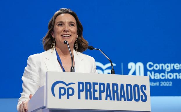 Gamarra apuesta por un PP «fuerte, unido y plural» con Feijóo: «El centro político se hace desde la política útil»