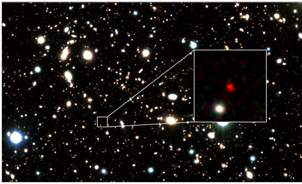 Nuevo récord: descubierta la galaxia más lejana conocida