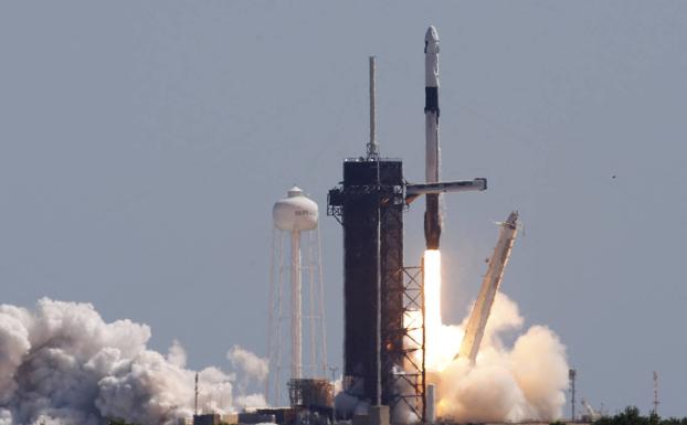 Despega la primera misión privada a la Estación Espacial Internacional