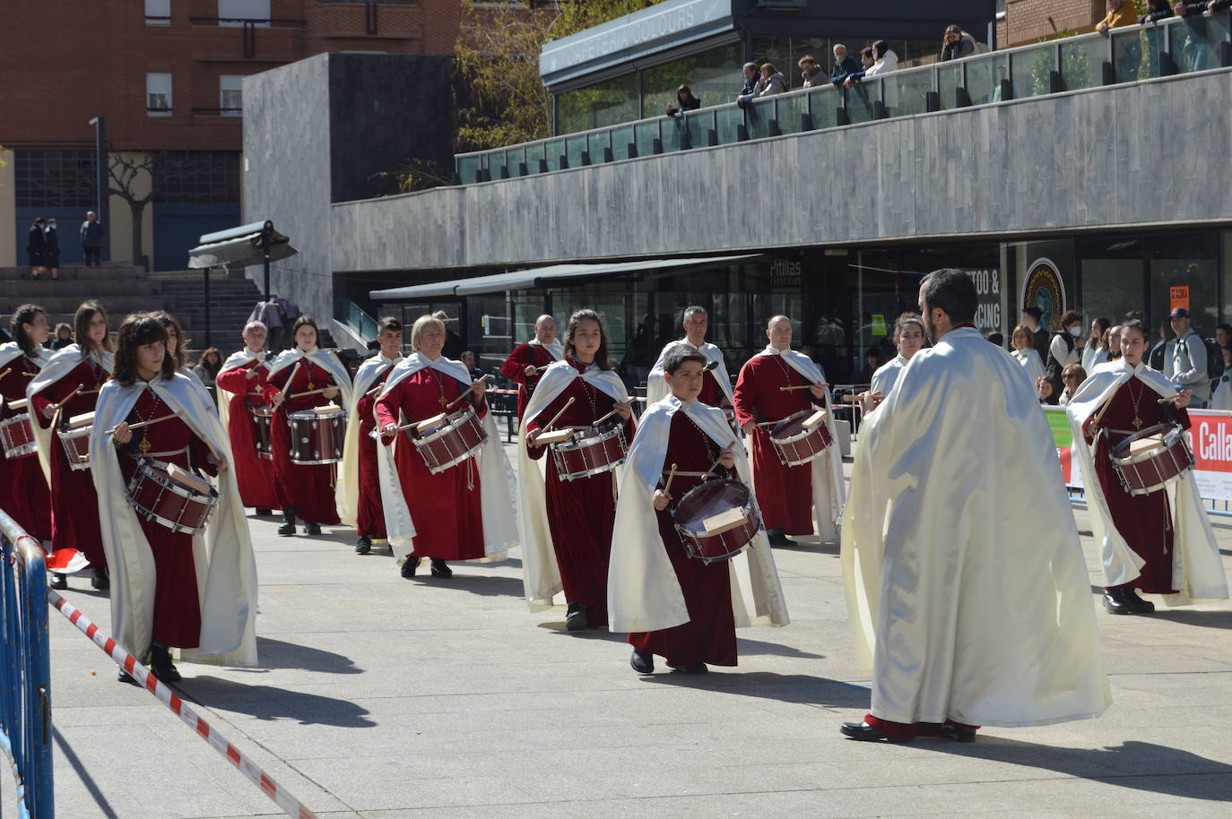 La Exaltación de Bandas de Cofradías regresa a las calles de Arnedo tras dos años de silencio