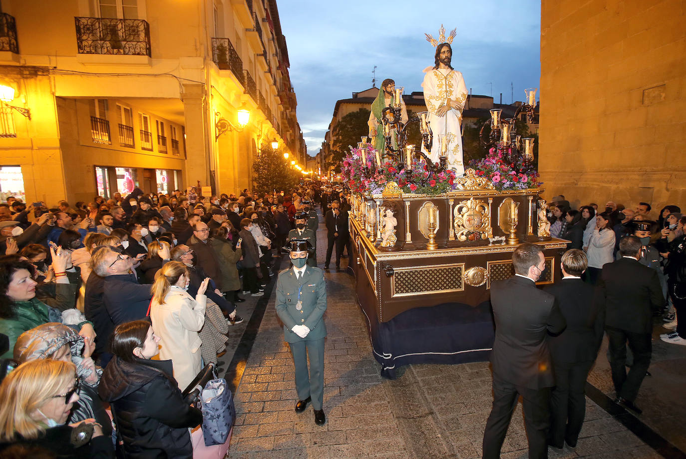 Vía crucis procesional de Jesús Cautivo