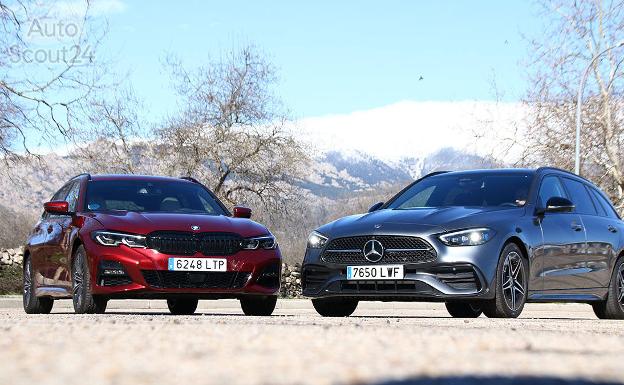 BMW 330e vs. Mercedes C 300 e: duelo de familiares