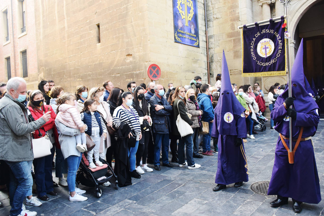 Procesión de Jesús camino del Calvario