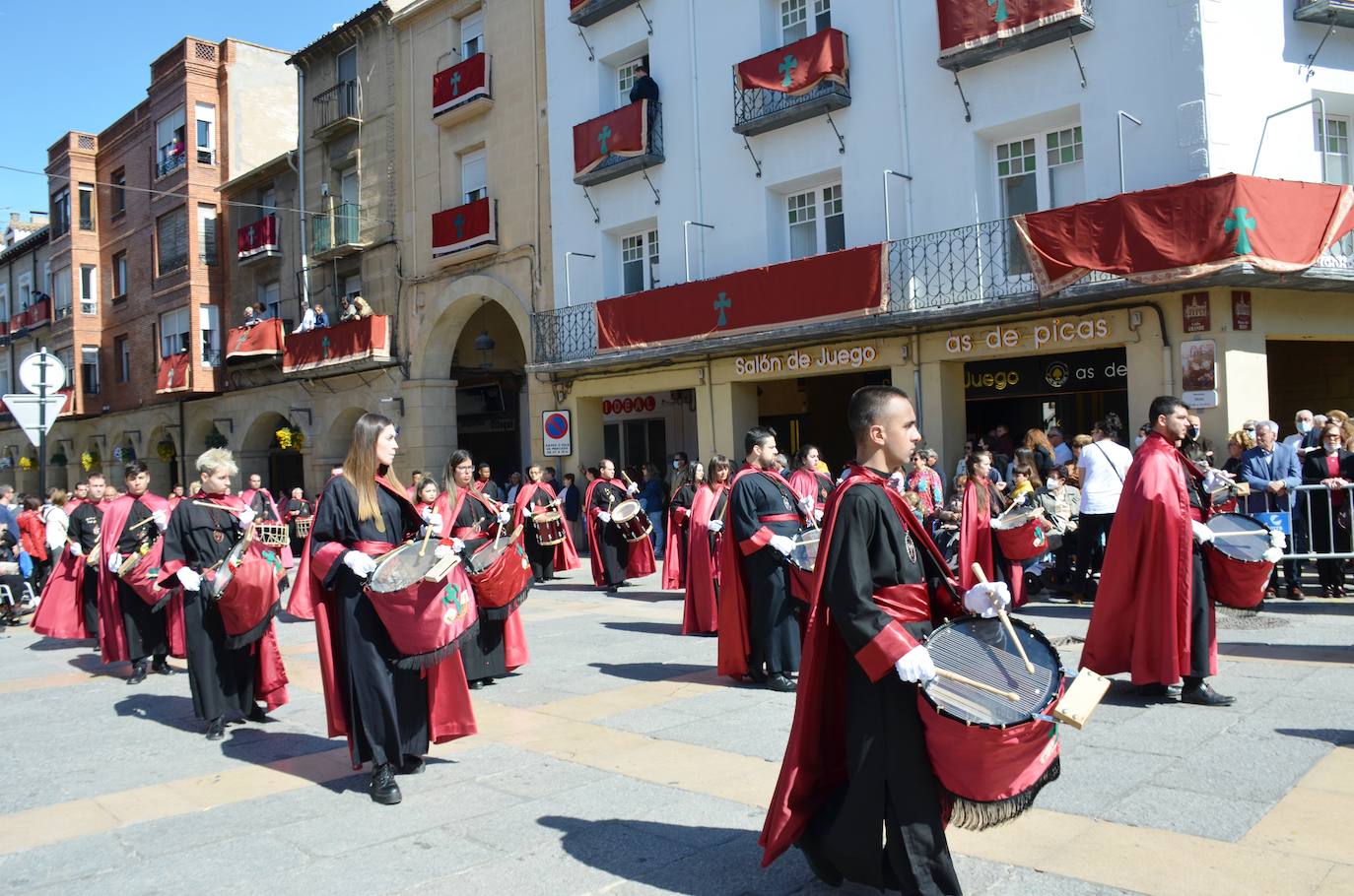 Procesión de Domingo de Resurrección en Calahorra