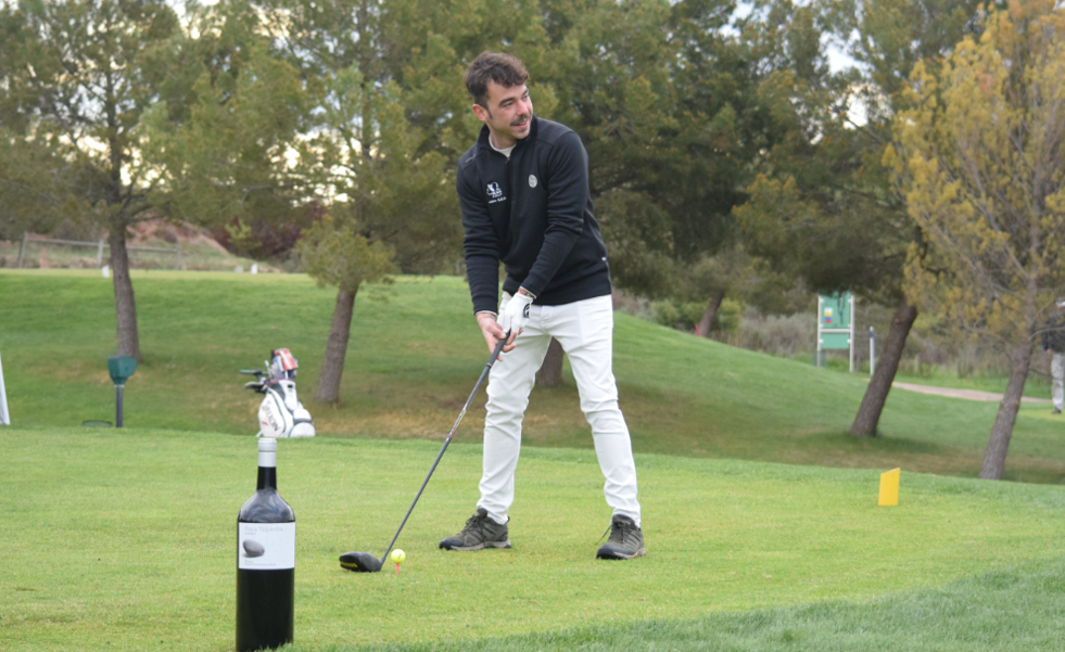 José Antonio Riego y Laura Pérez, pareja ganadora del Torneo Finca Valpiedra